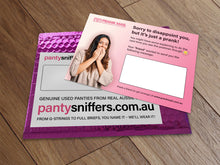 Load image into Gallery viewer, PANTY SNIFFERS - WORN FEMALE UNDERWEAR PRANK

