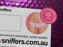 Load image into Gallery viewer, PANTY SNIFFERS - WITH REAL UNDERWEAR INCLUDED 😂
